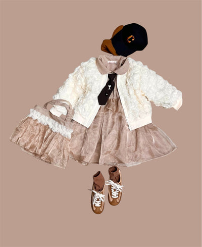 Rose Pop Jacket _ Cream