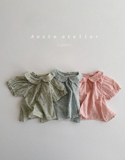 Collar Blouse_ 3 Colors (Wholesale)