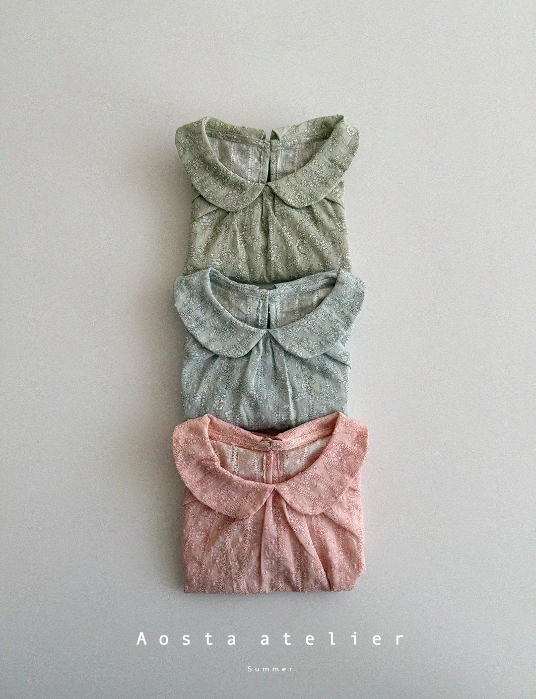 Collar Blouse_ 3 Colors (Wholesale)