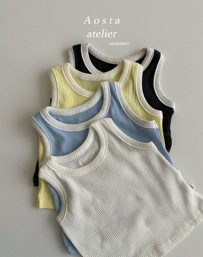 Fritters Sleeveless Top_ 4 Colors (Wholesale)
