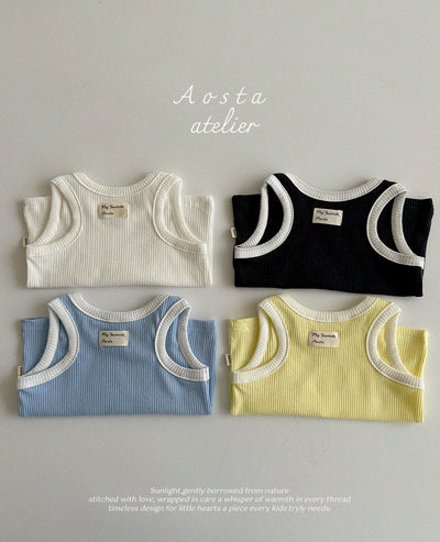 Fritters Sleeveless Top_ 4 Colors (Wholesale)