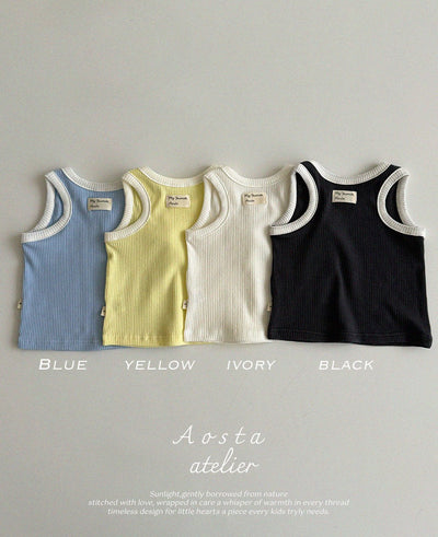 Fritters Sleeveless Top_ 4 Colors (Wholesale)