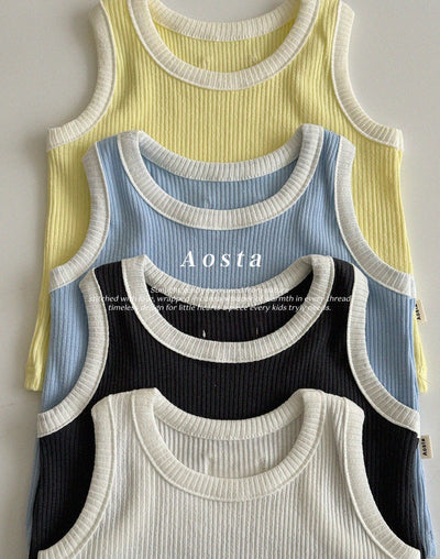Fritters Sleeveless Top_ 4 Colors (Wholesale)