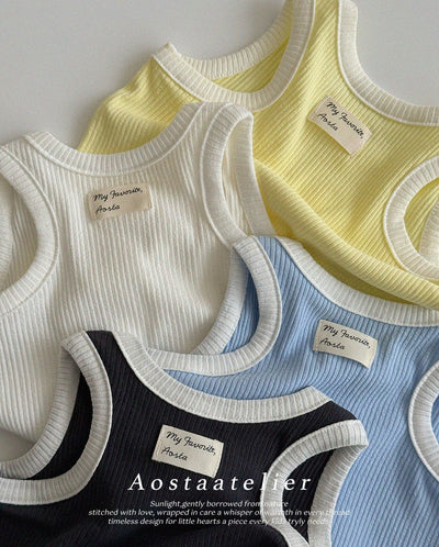 Fritters Sleeveless Top_ 4 Colors (Wholesale)