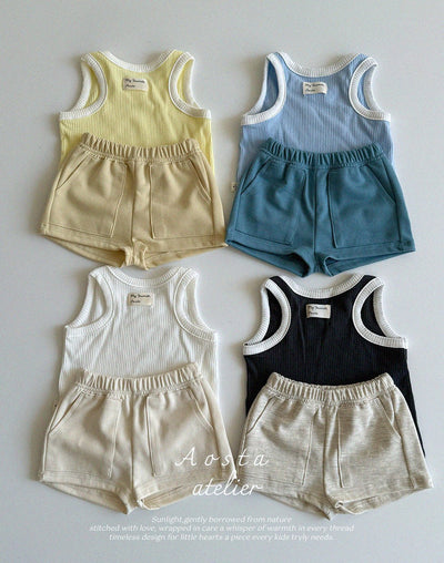 Fritters Sleeveless Top_ 4 Colors (Wholesale)