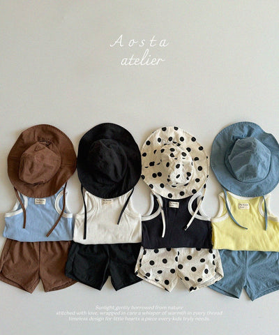Fritters Sleeveless Top_ 4 Colors (Wholesale)