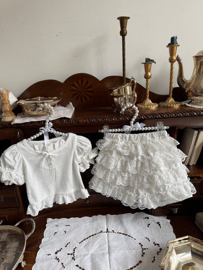 Ruffle Lace Shorts