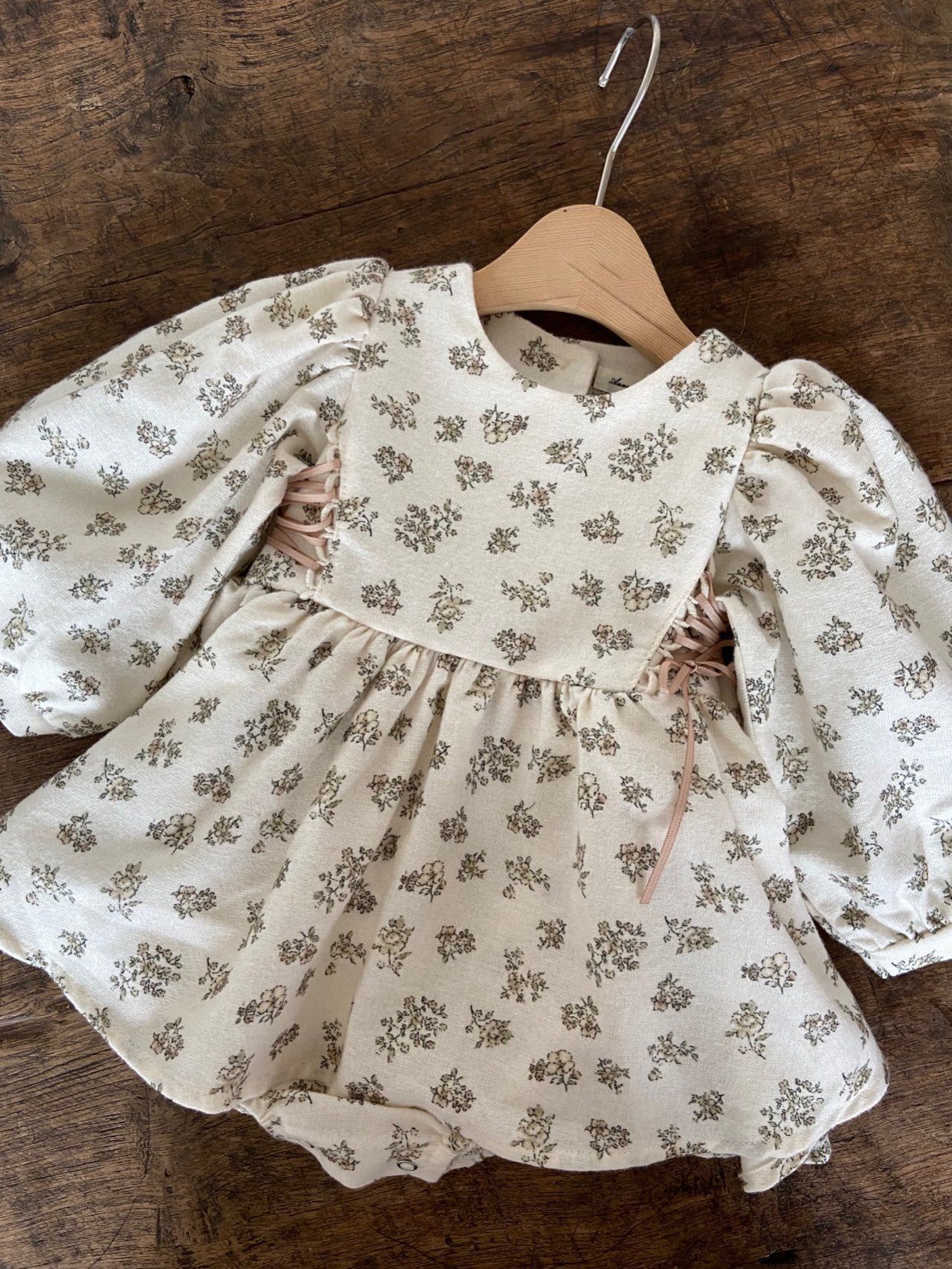 Cora Dress Romper _Cream