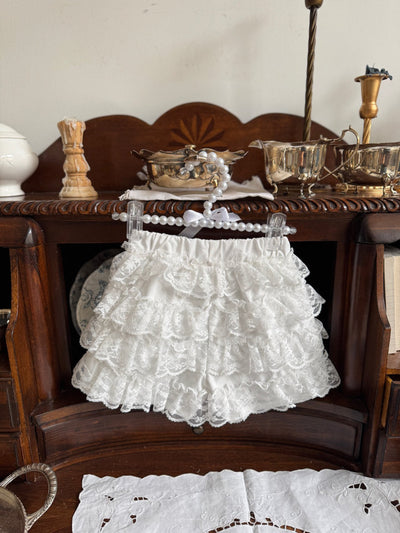Ruffle Lace Shorts