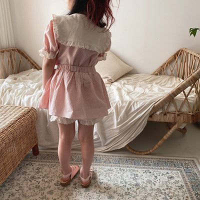 Juju Blouse and Skort Set