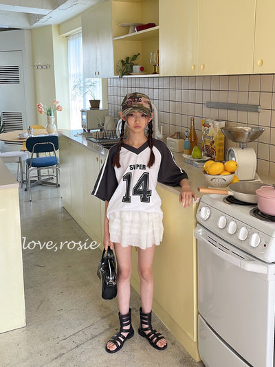 Rugby Number Adult Raglan Top_ 2 Colors (Wholesale)