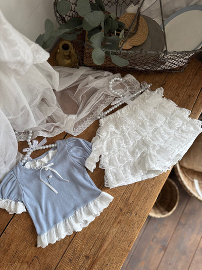 Ruffle Lace Shorts