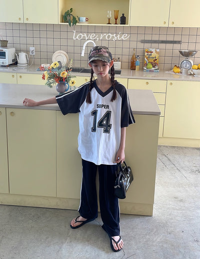 Rugby Number Adult Raglan Top_ 2 Colors (Wholesale)