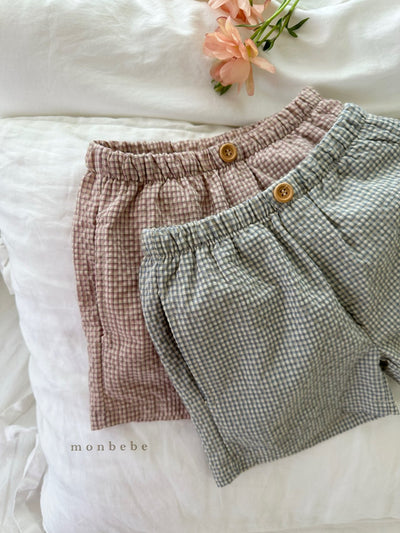 Zimmer Check Shorts_ 2 Colors (Wholesale)