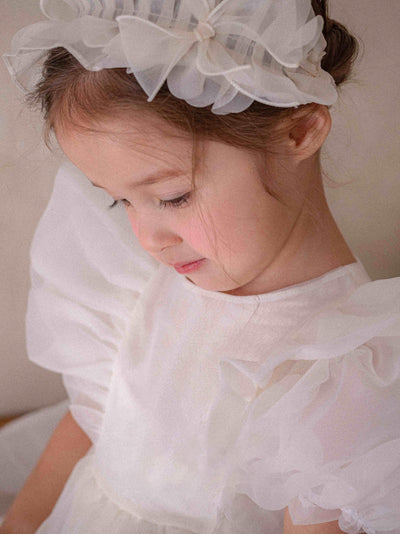 Ines Organza Dress_ Cream