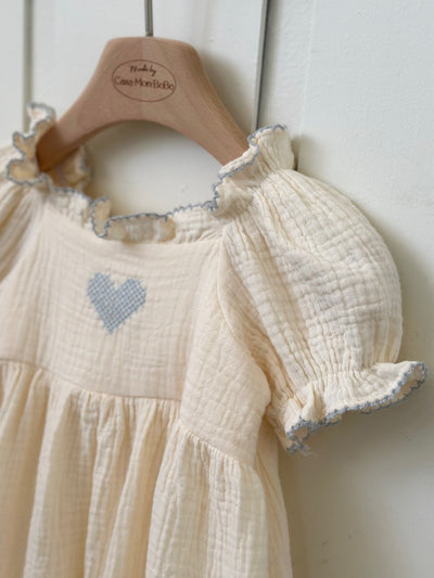 Heart Pincoat Romper