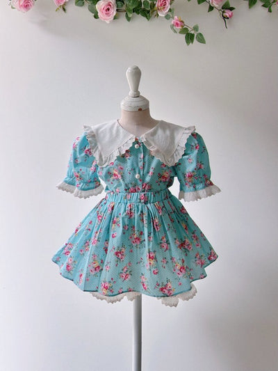 Haro Blouse and Skort Set