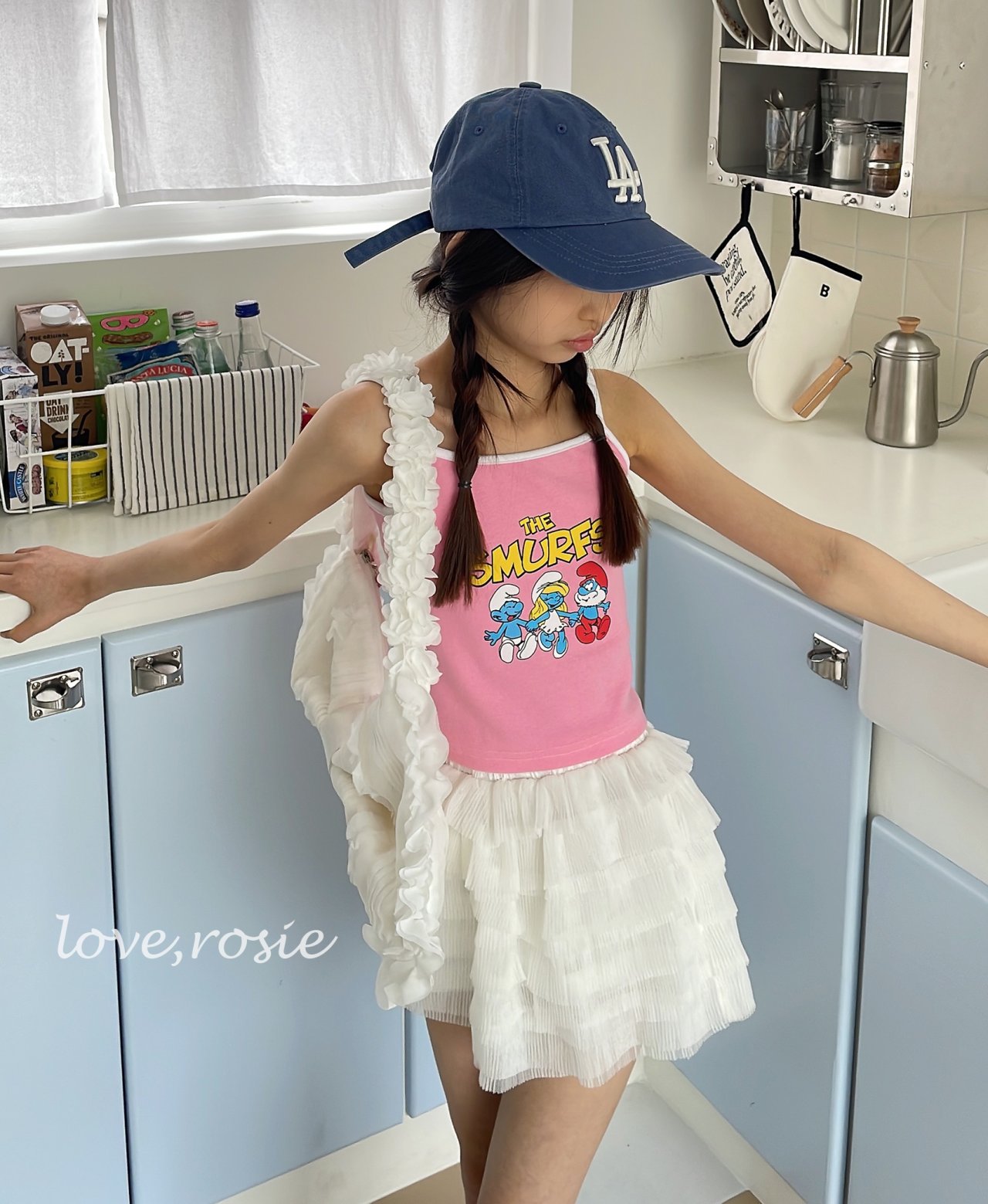 Smurf Sleeveless Top_ 3 Colors (Wholesale)