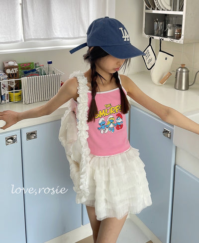 Smurf Sleeveless Top_ 3 Colors (Wholesale)