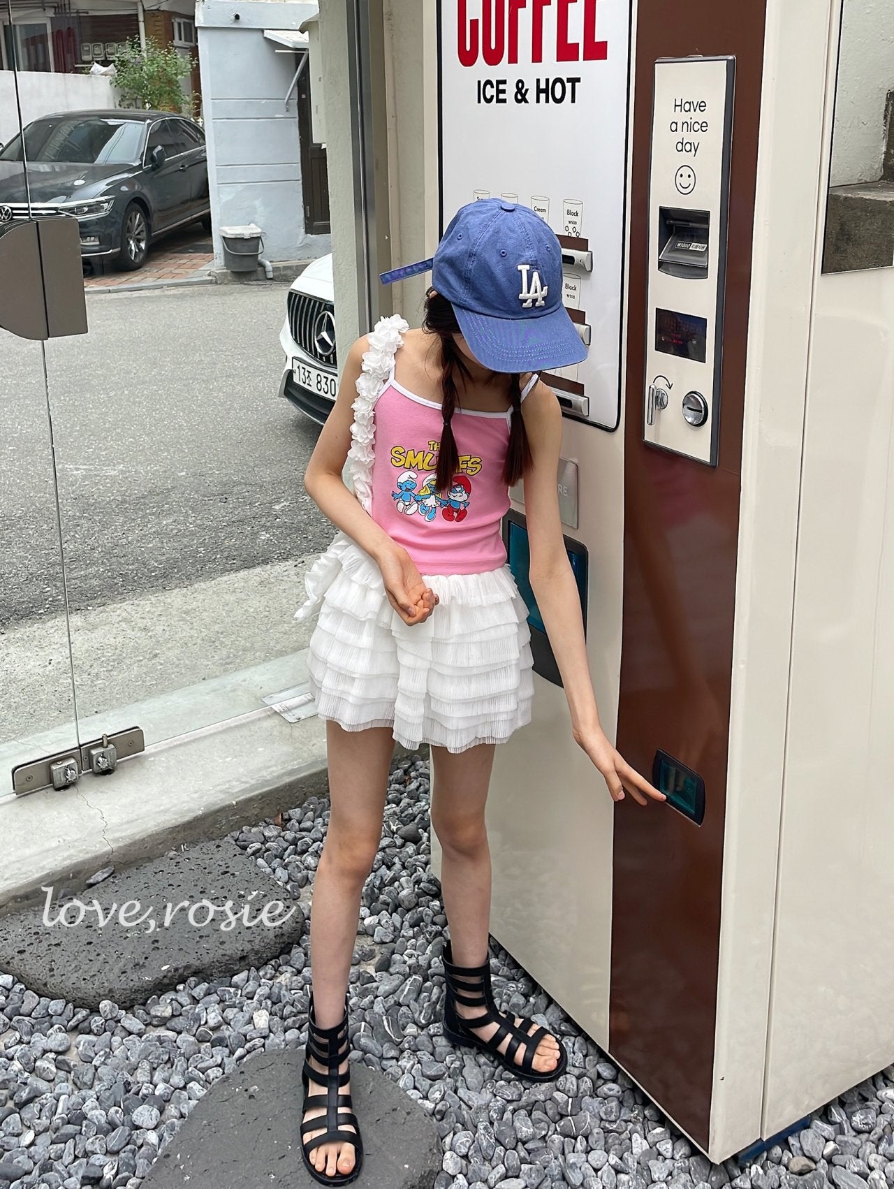 Smurf Sleeveless Top_ 3 Colors (Wholesale)