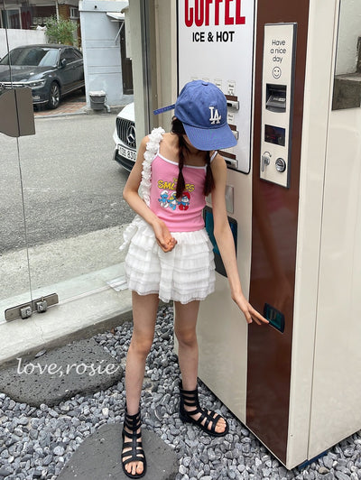Smurf Sleeveless Top_ 3 Colors (Wholesale)