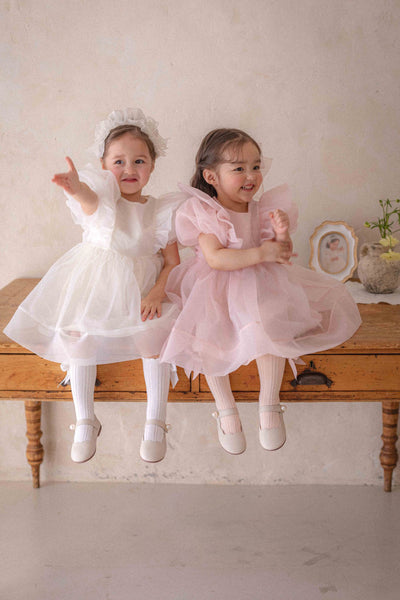 Ines Organza Dress_ Cream