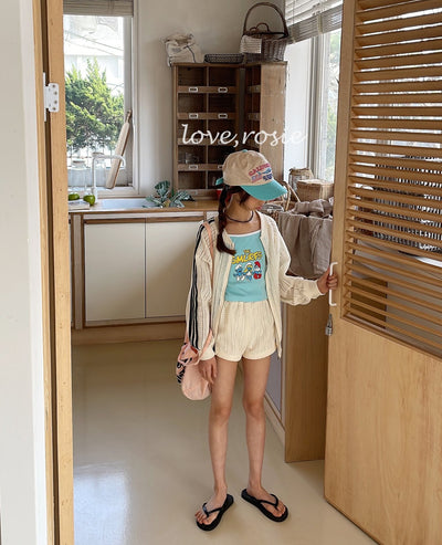 Smurf Sleeveless Top_ 3 Colors (Wholesale)