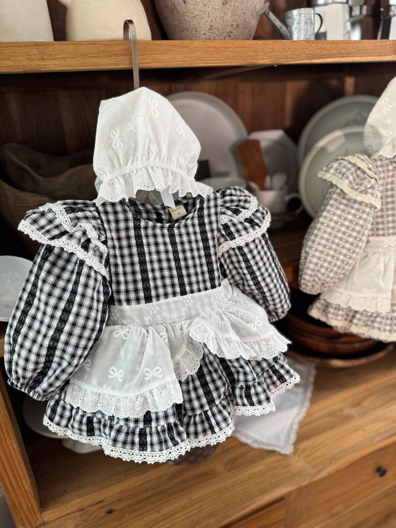 Ribbon Lace Bonnet