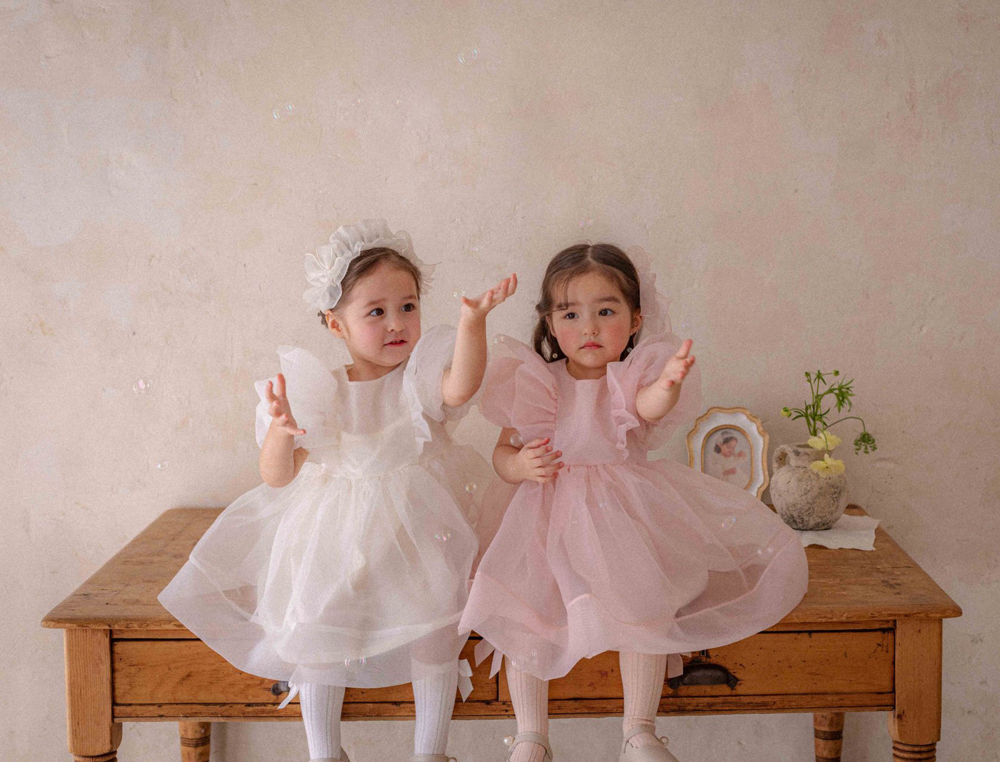 Ines Organza Dress_ Pink