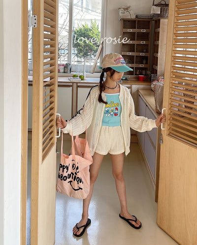 Smurf Sleeveless Top_ 3 Colors (Wholesale)