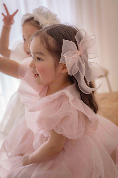 Ines Organza Dress_ Pink