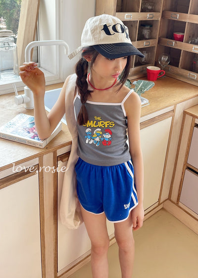Smurf Sleeveless Top_ 3 Colors (Wholesale)