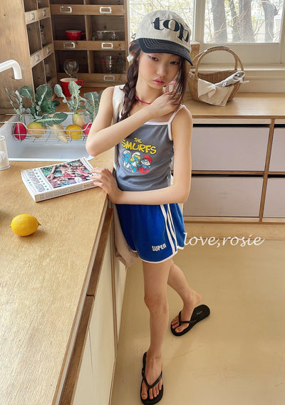 Smurf Sleeveless Top_ 3 Colors (Wholesale)