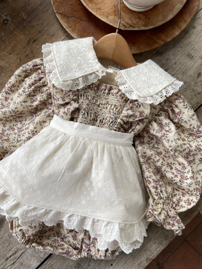 Fren Smock Romper _Floral