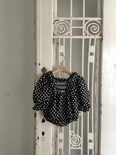 Fren Smock Romper _Dot