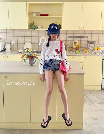 Kitten Vacation Adult Top_ 2 Colors (Wholesale)