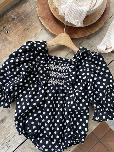 Fren Smock Romper _Dot