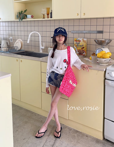 Kitten Vacation Top_ 2 Colors (Wholesale)