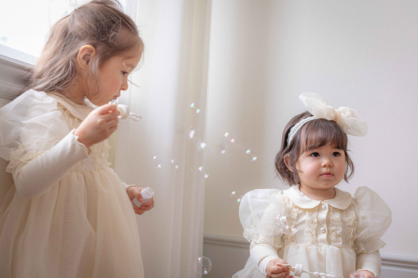 Eloise Organza Dress_  Cream