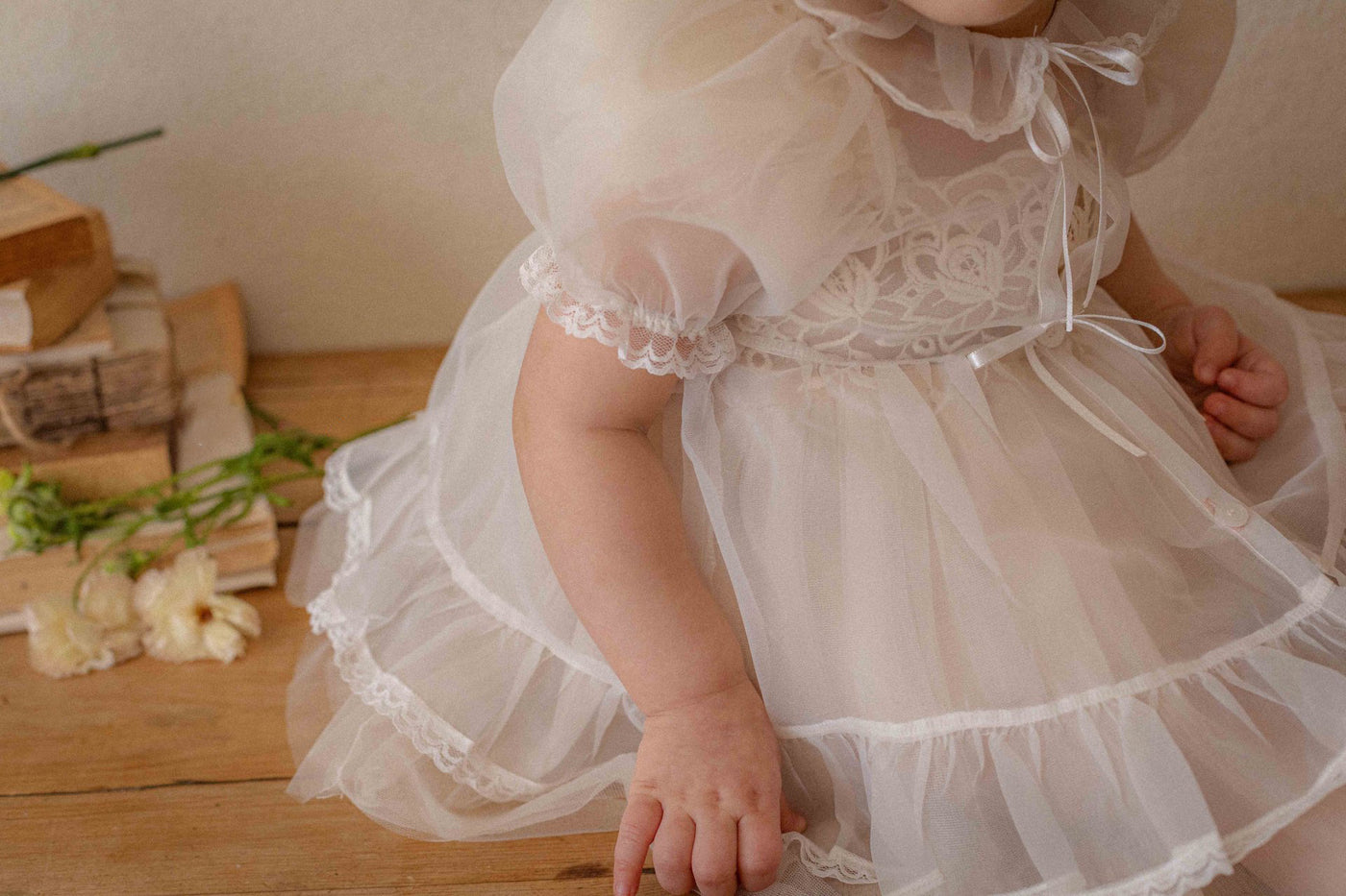 Clara Lace Cardigan_ Cream