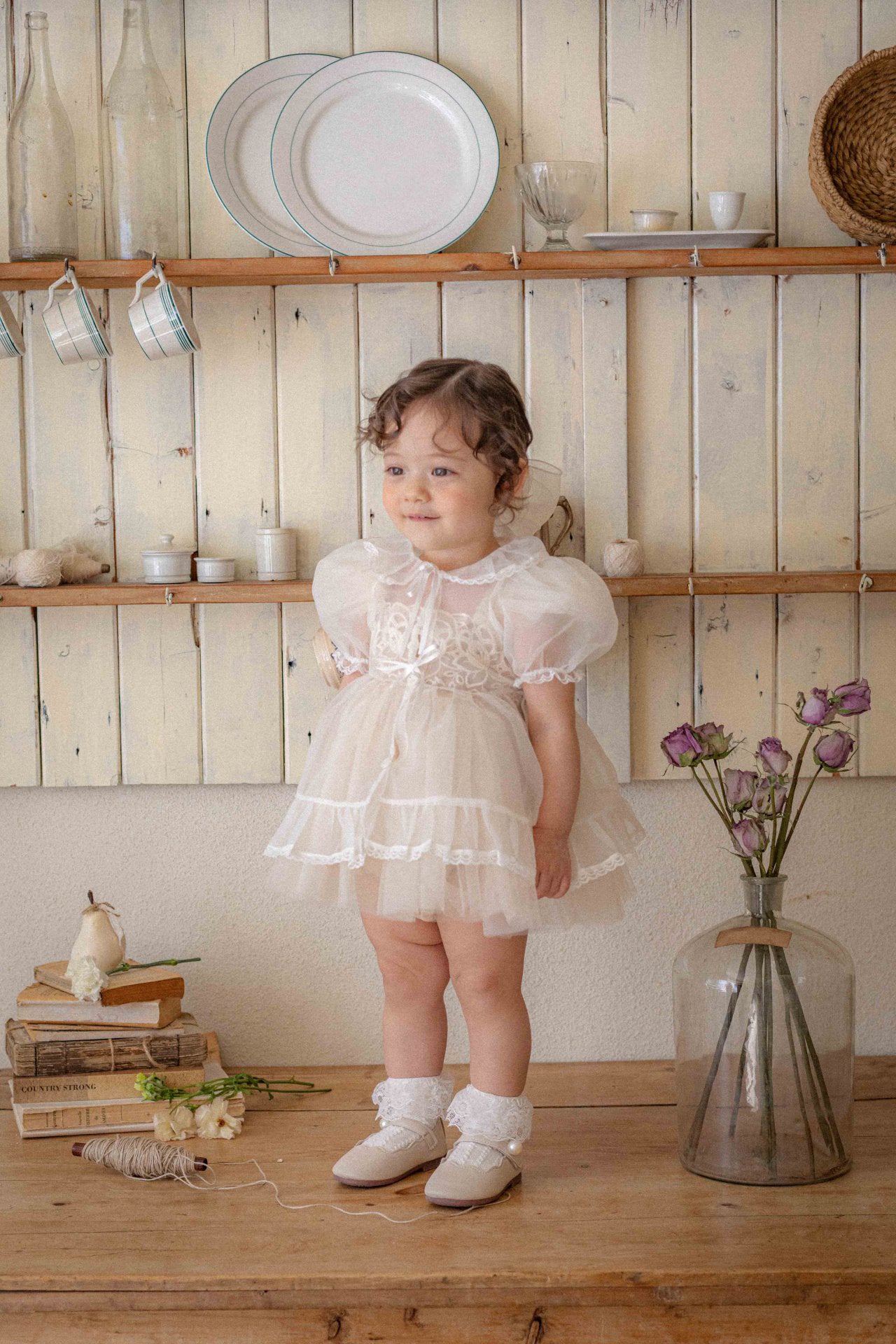 Clara Lace Cardigan_ Cream