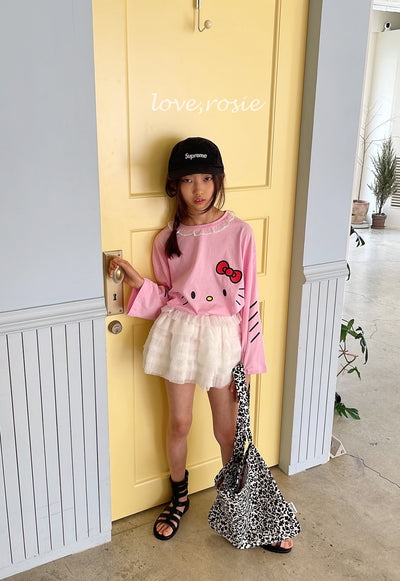Kitten Vacation Top_ 2 Colors (Wholesale)