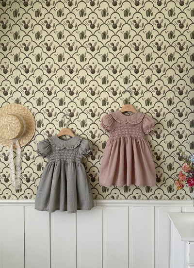 Smock Zimmer Dress_ Indie pink
