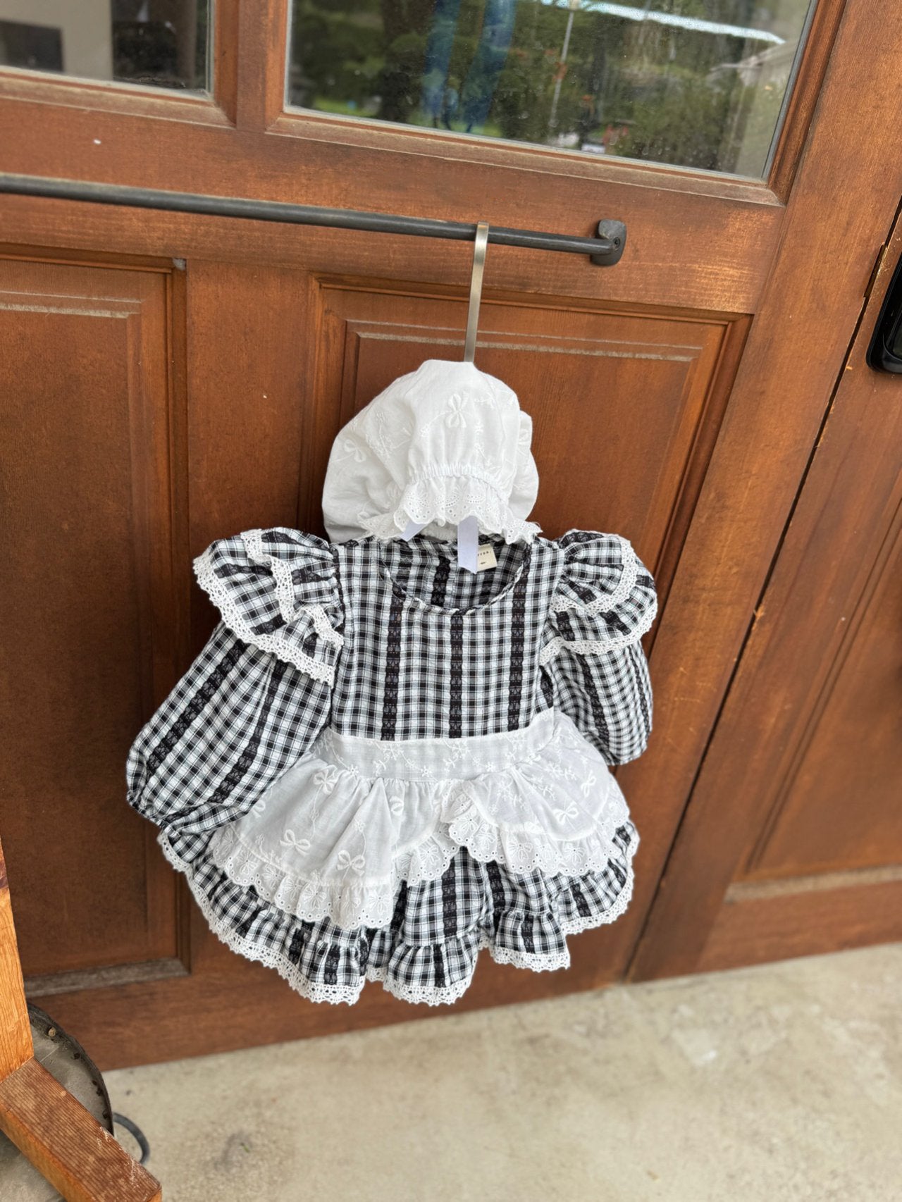 Ribbon Lace Bonnet