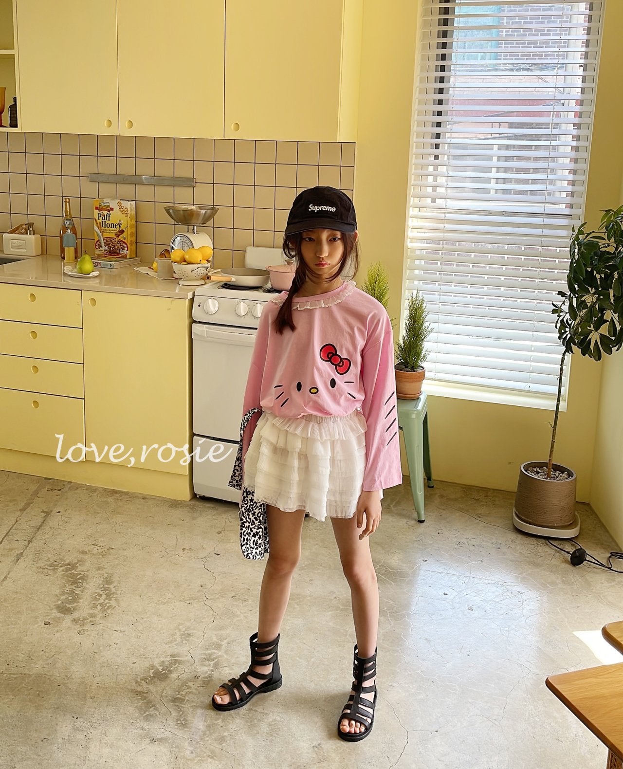 Kitten Vacation Top_ 2 Colors (Wholesale)
