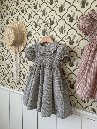 Smock Zimmer Dress_ Skyblue