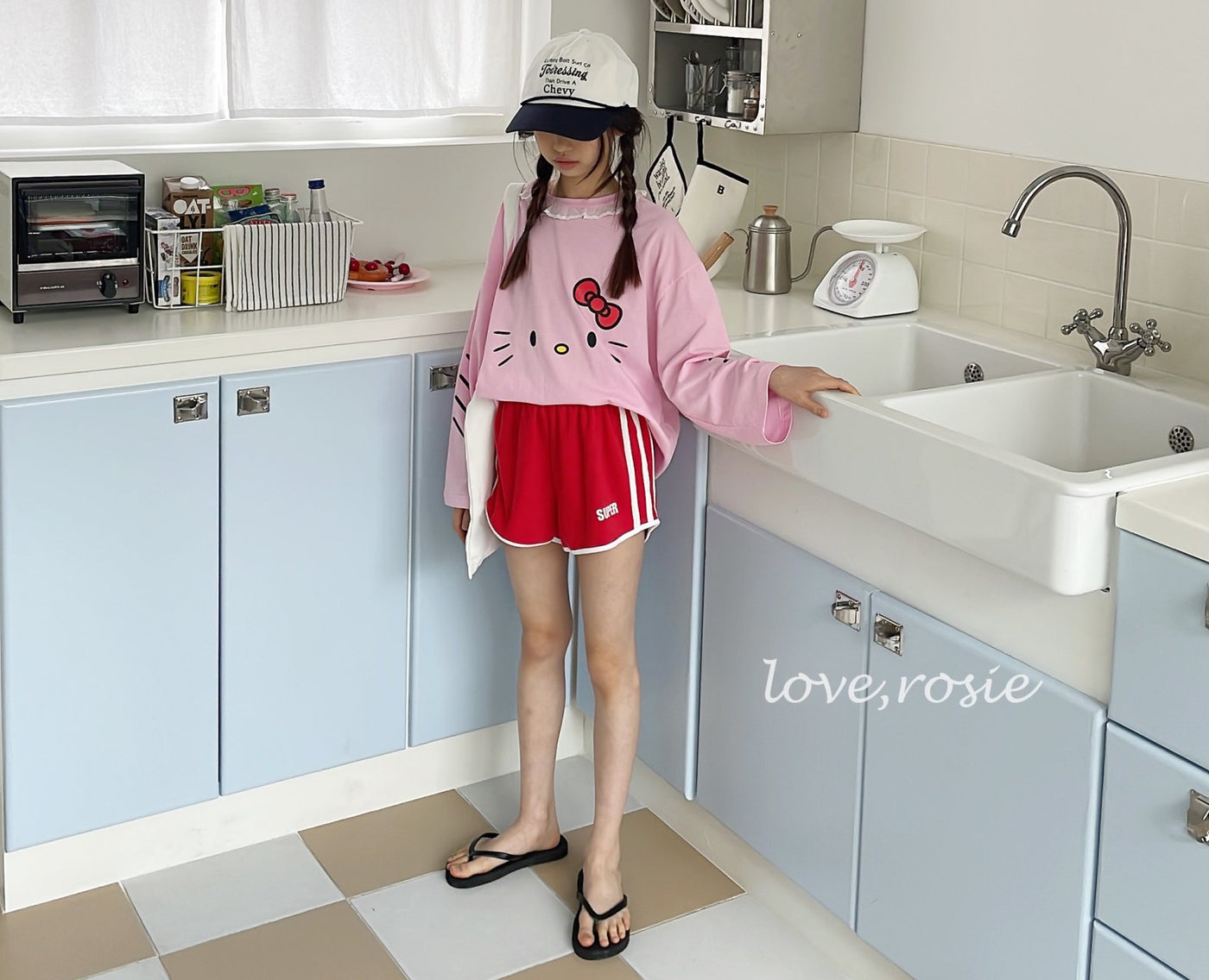Kitten Vacation Adult Top_ 2 Colors (Wholesale)