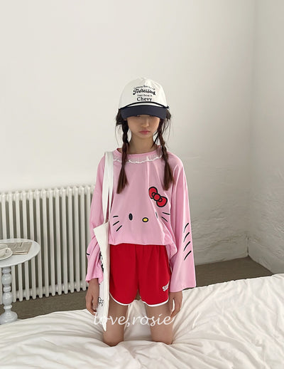 Kitten Vacation Adult Top_ 2 Colors (Wholesale)