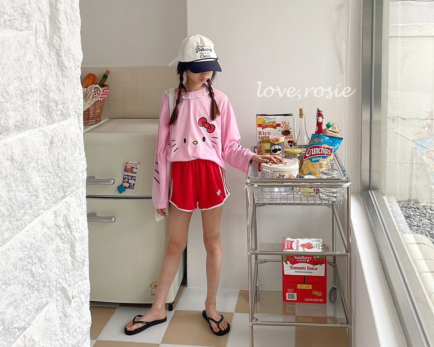 Kitten Vacation Adult Top_ 2 Colors (Wholesale)
