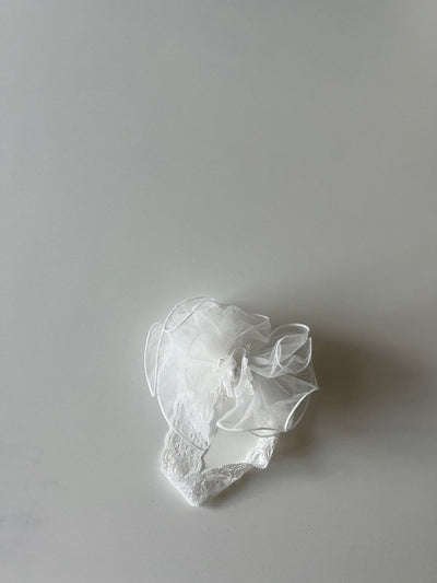 Pearl Lace Headband_ 2 Colors
